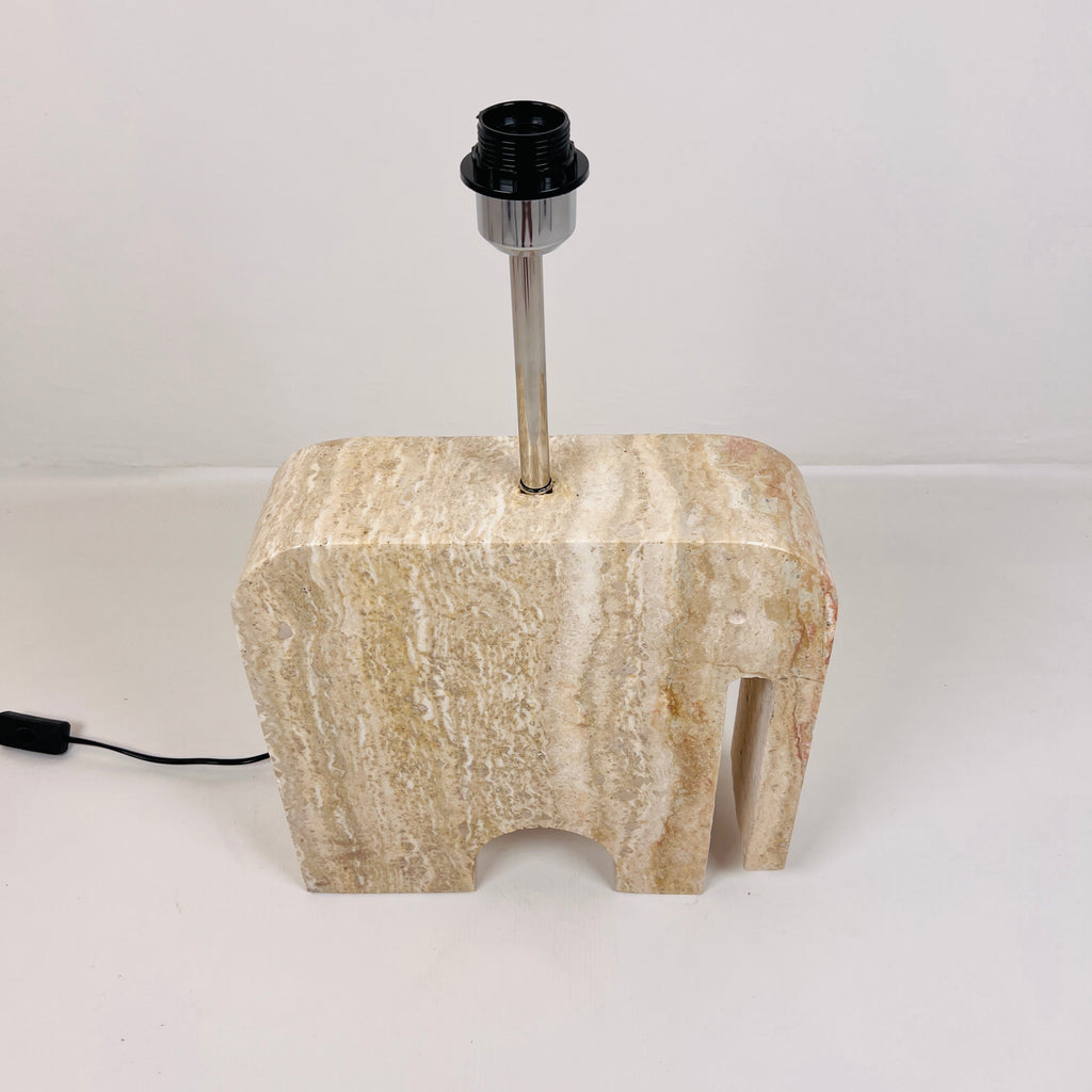 Elephant Stoned Table Lamp