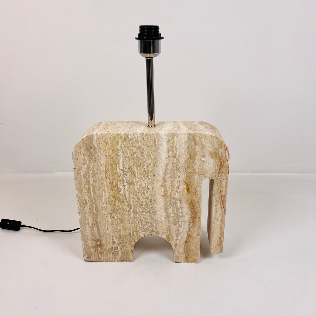 Elephant Stoned Table Lamp