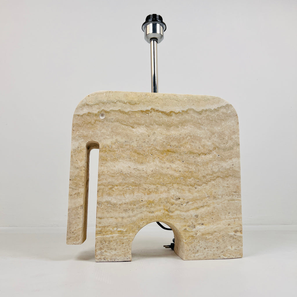 Elephant Stoned Table Lamp