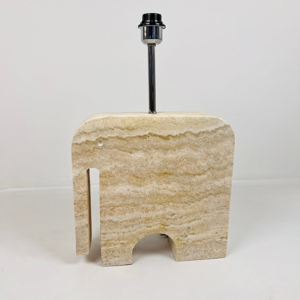 Elephant Stoned Table Lamp