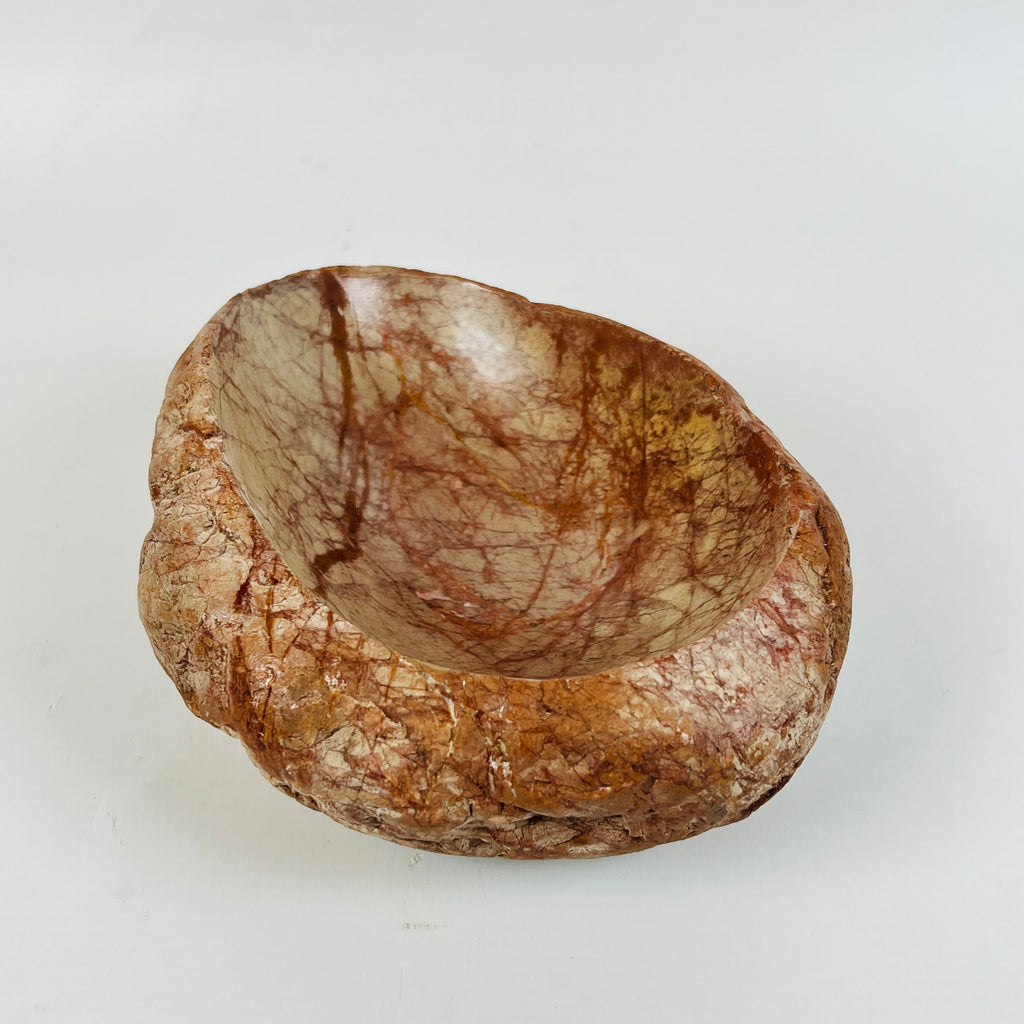 Red Veined Bowl