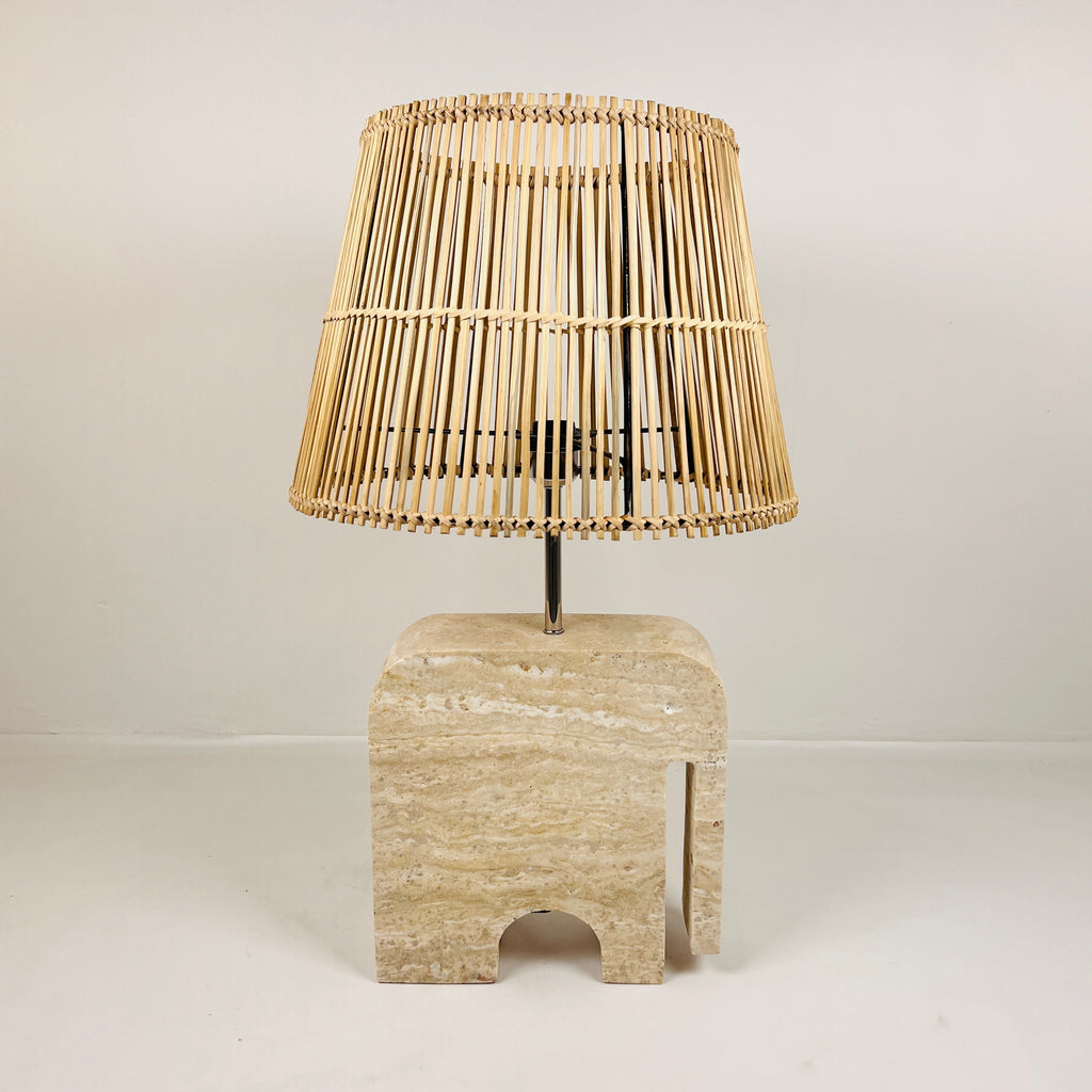 Elephant Stoned Table Lamp