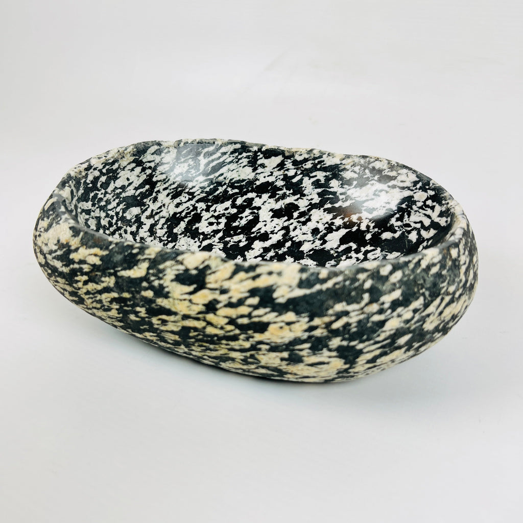 Black And White Spotted Bowl