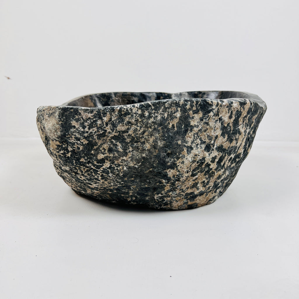 Cheetah Marked River Stone Sink