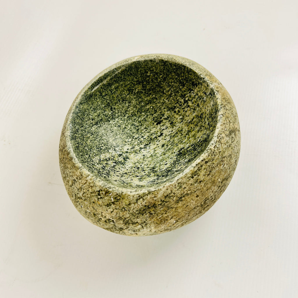 Green Black Spotted Bowl