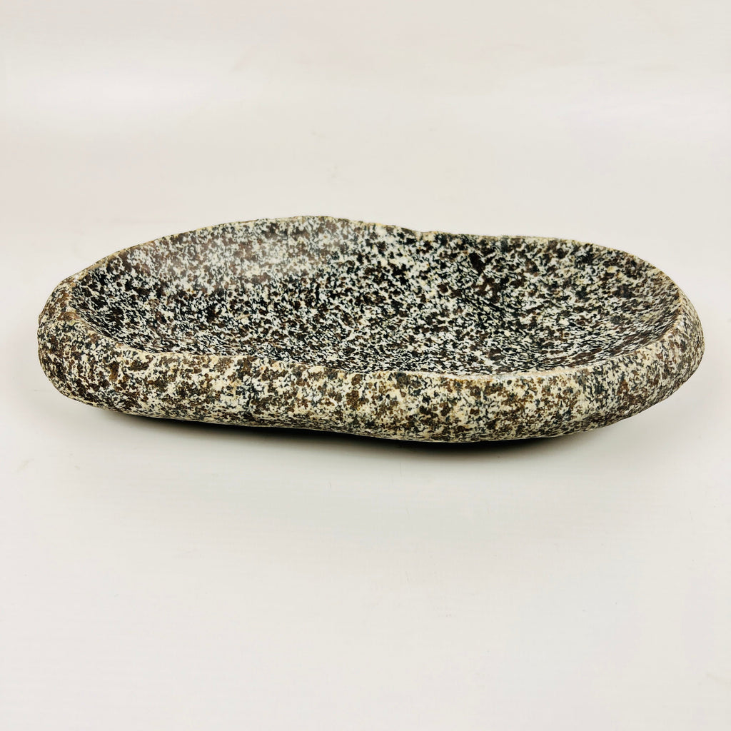 Irregular Black Spotted Bowl