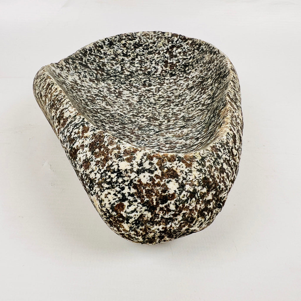 Irregular Black Spotted Bowl