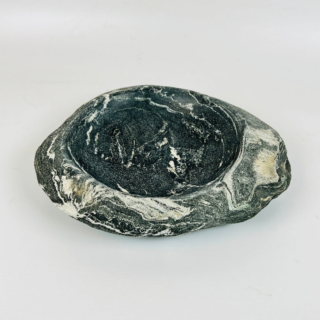 Irregular White Marked Bowl