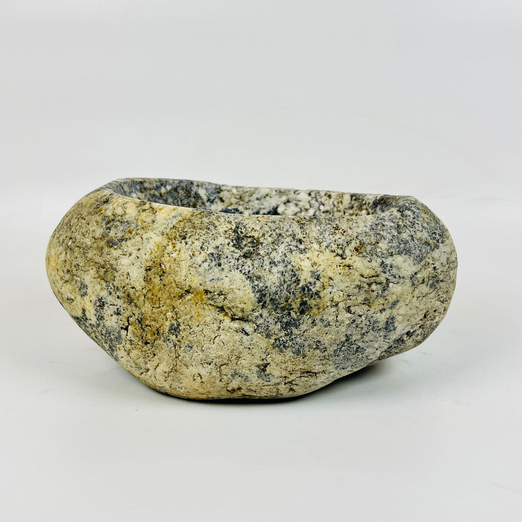 Grey Marked Speckled Bowl