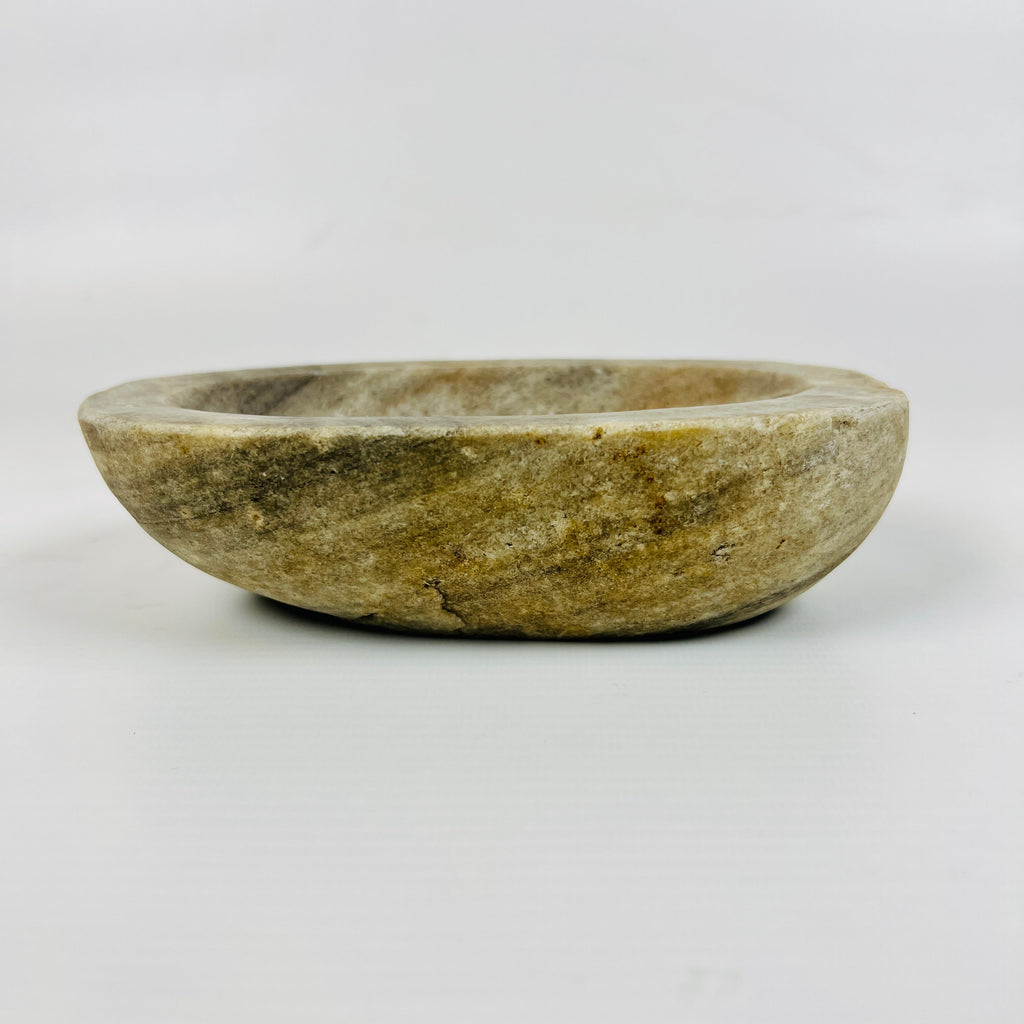 River Stone Brown Brushed Soap Dish