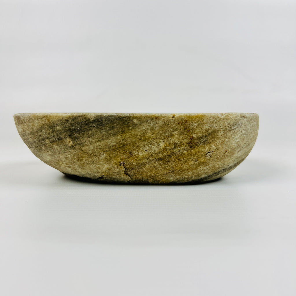 River Stone Brown Brushed Soap Dish