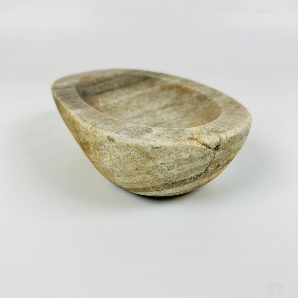 River Stone Brown Brushed Soap Dish