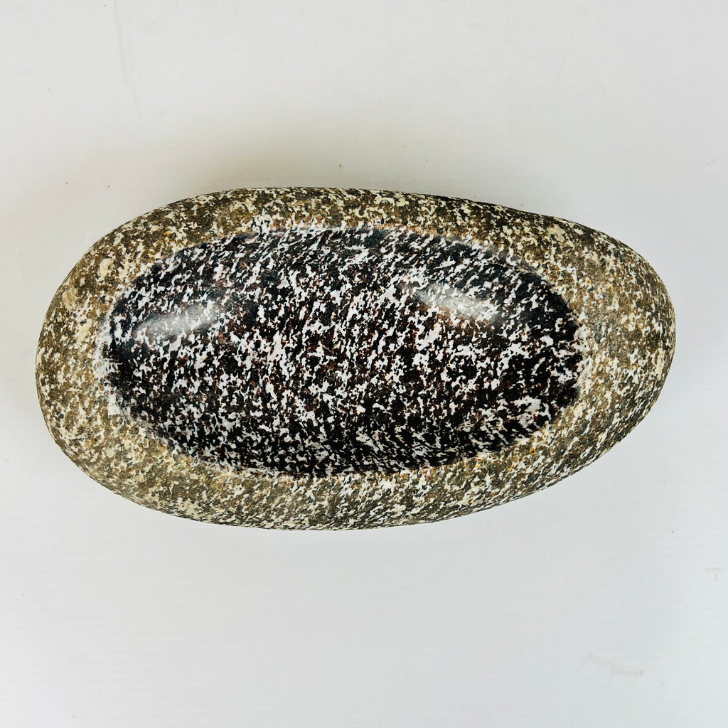 River Stone Dark Burgundy Grazed Soap Dish