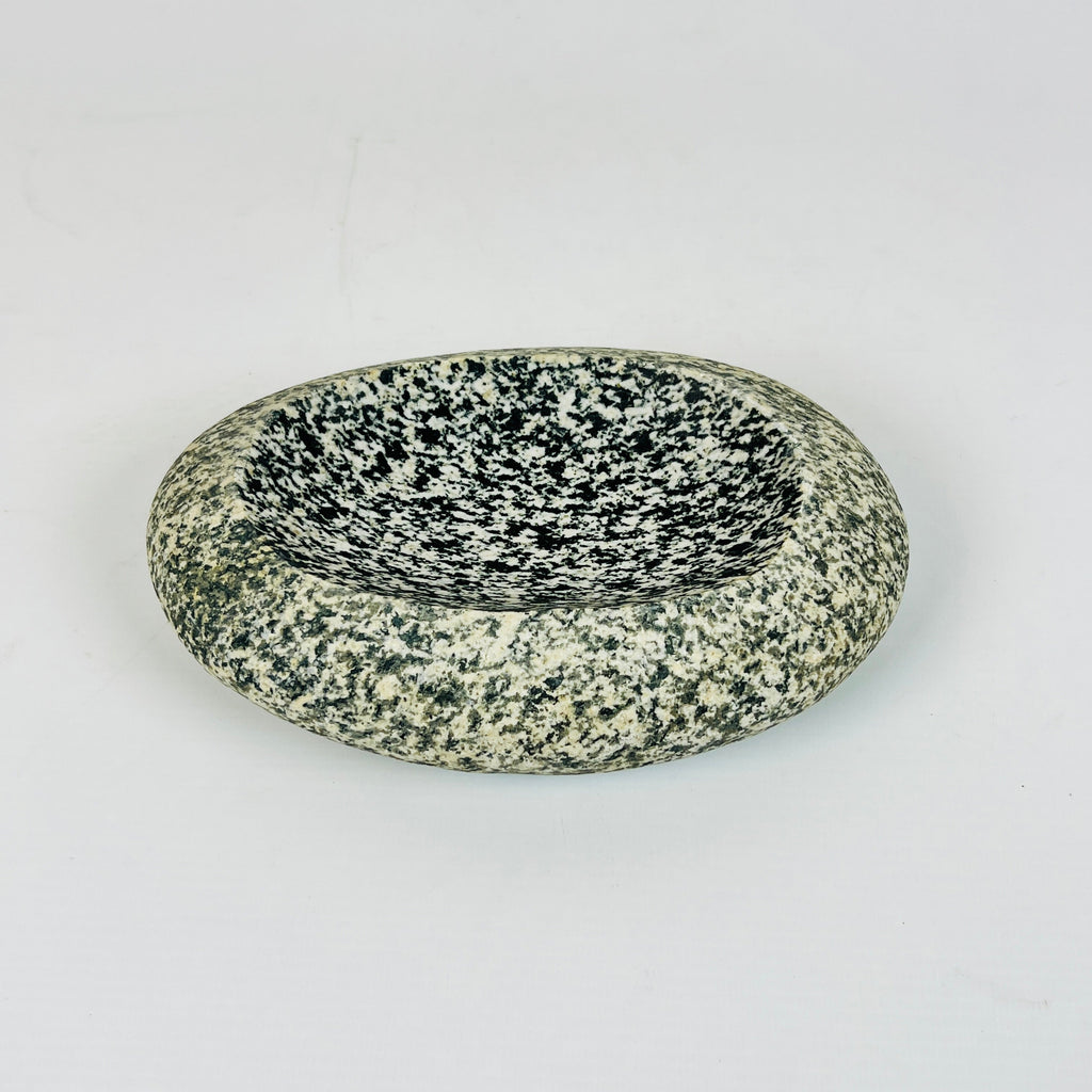 River Stone Salt And Pepper Soap Dish