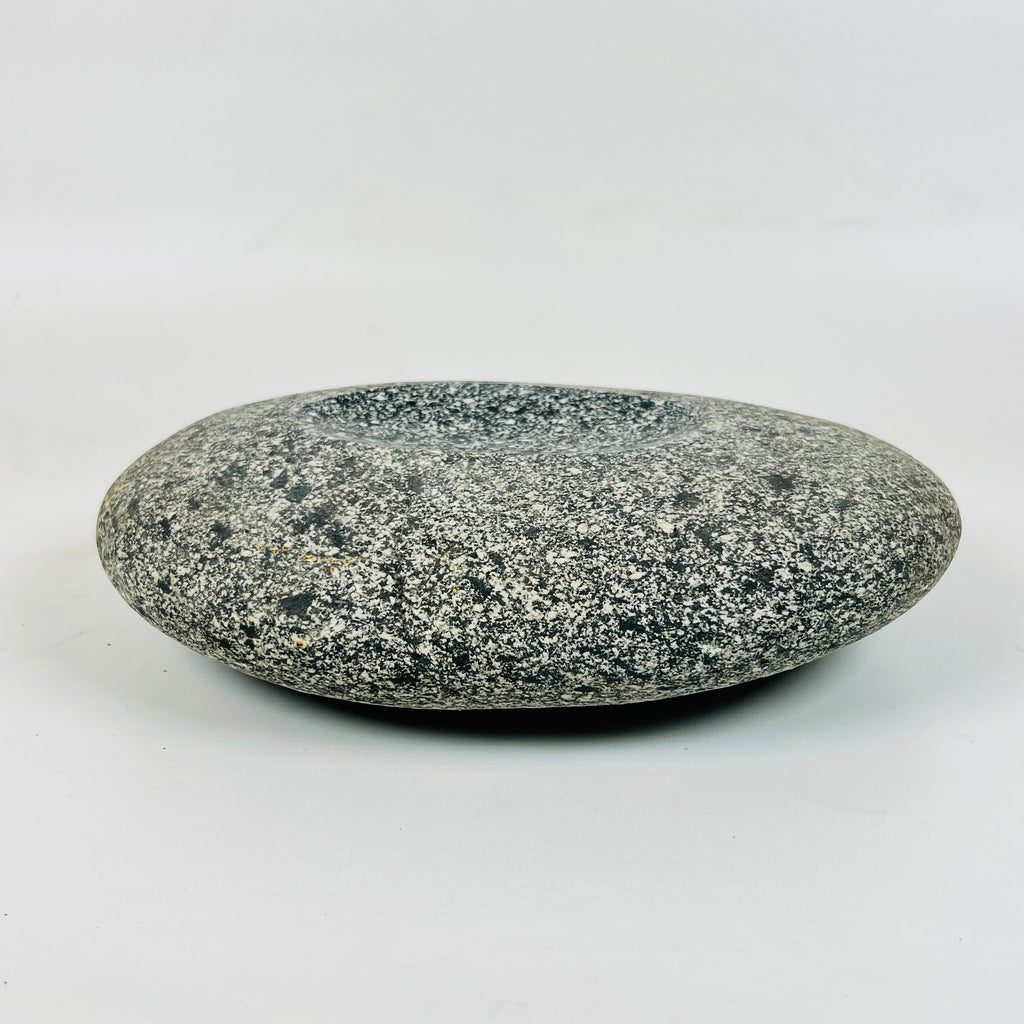 Riverstone Stone Grey Specked Soap Dish