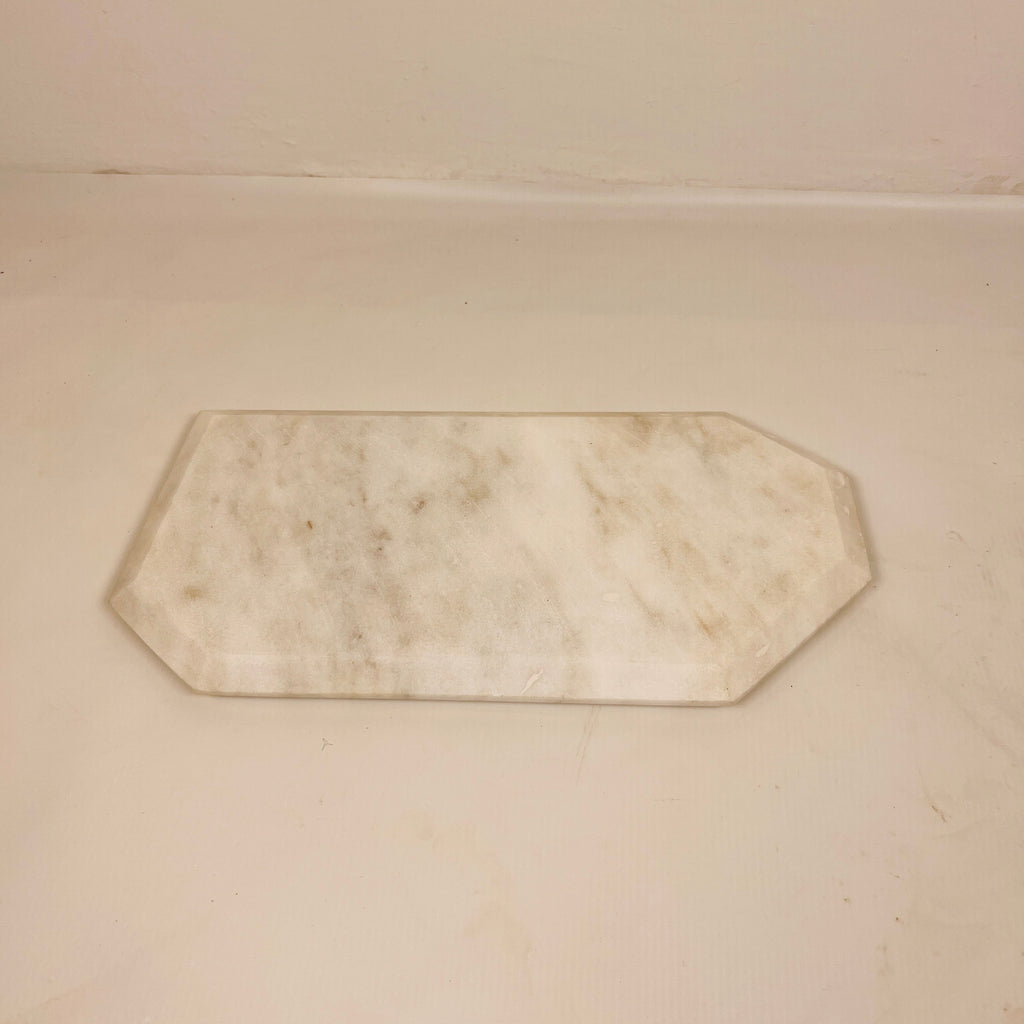 Irregular Marble Grazed Grey Tray