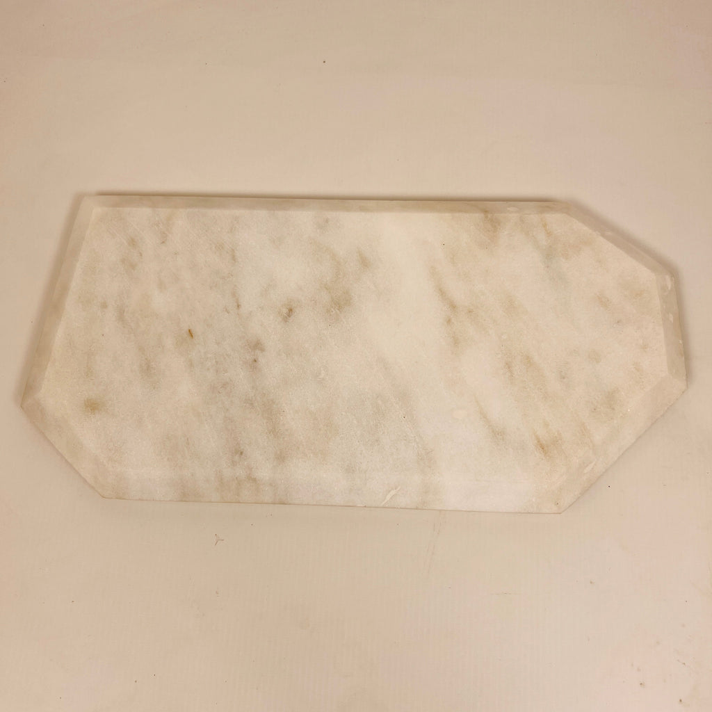 Irregular Marble Grazed Grey Tray