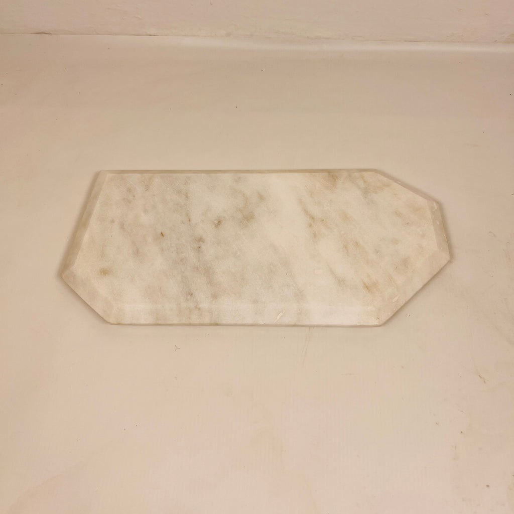 Irregular Marble Grazed Grey Tray