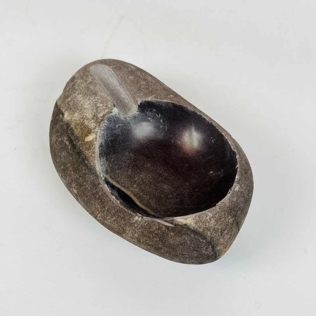 River Stone Cocoa Bean Ash Tray