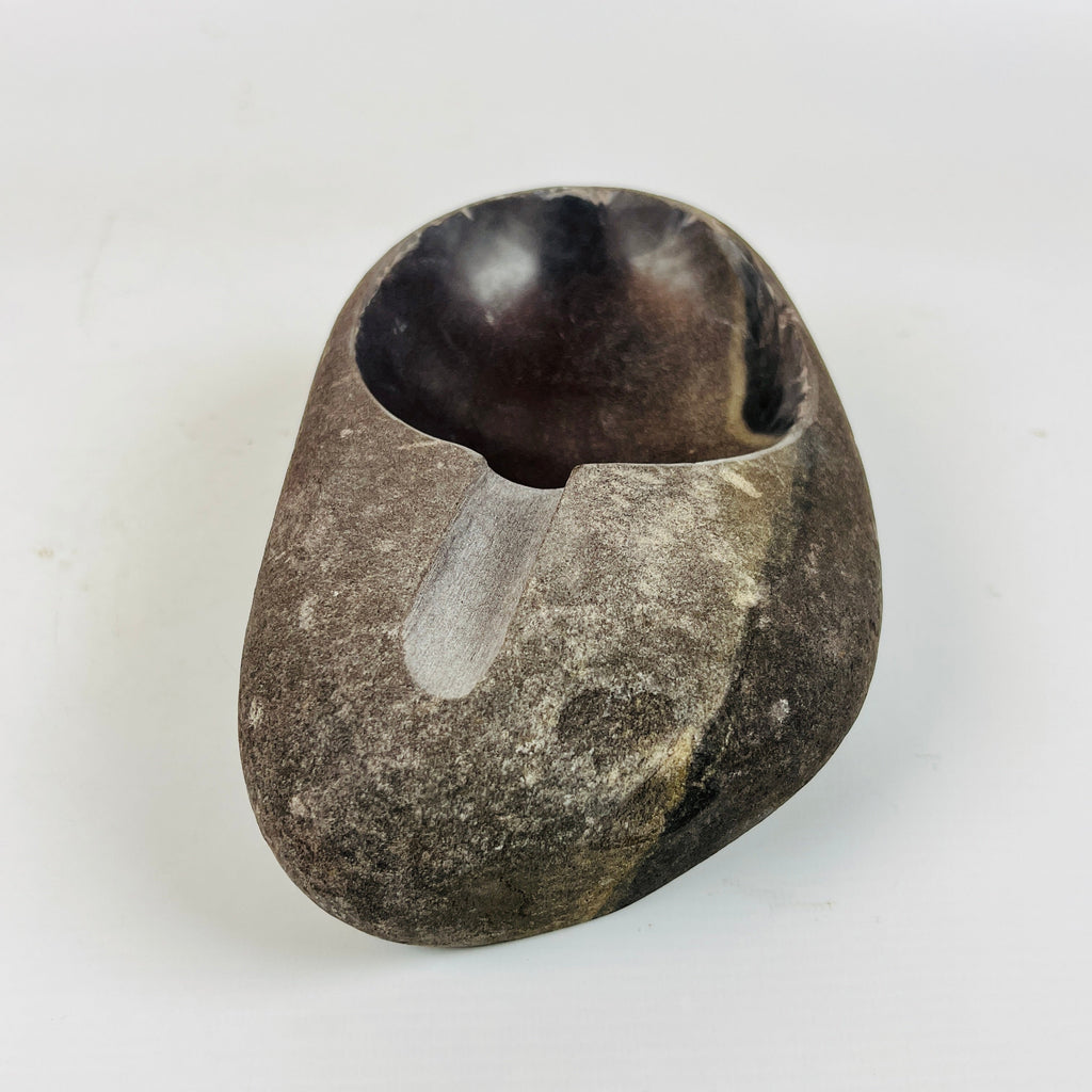 River Stone Cocoa Bean Ash Tray