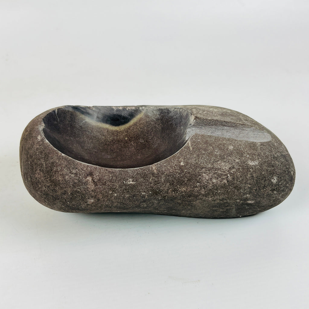 River Stone Cocoa Bean Ash Tray