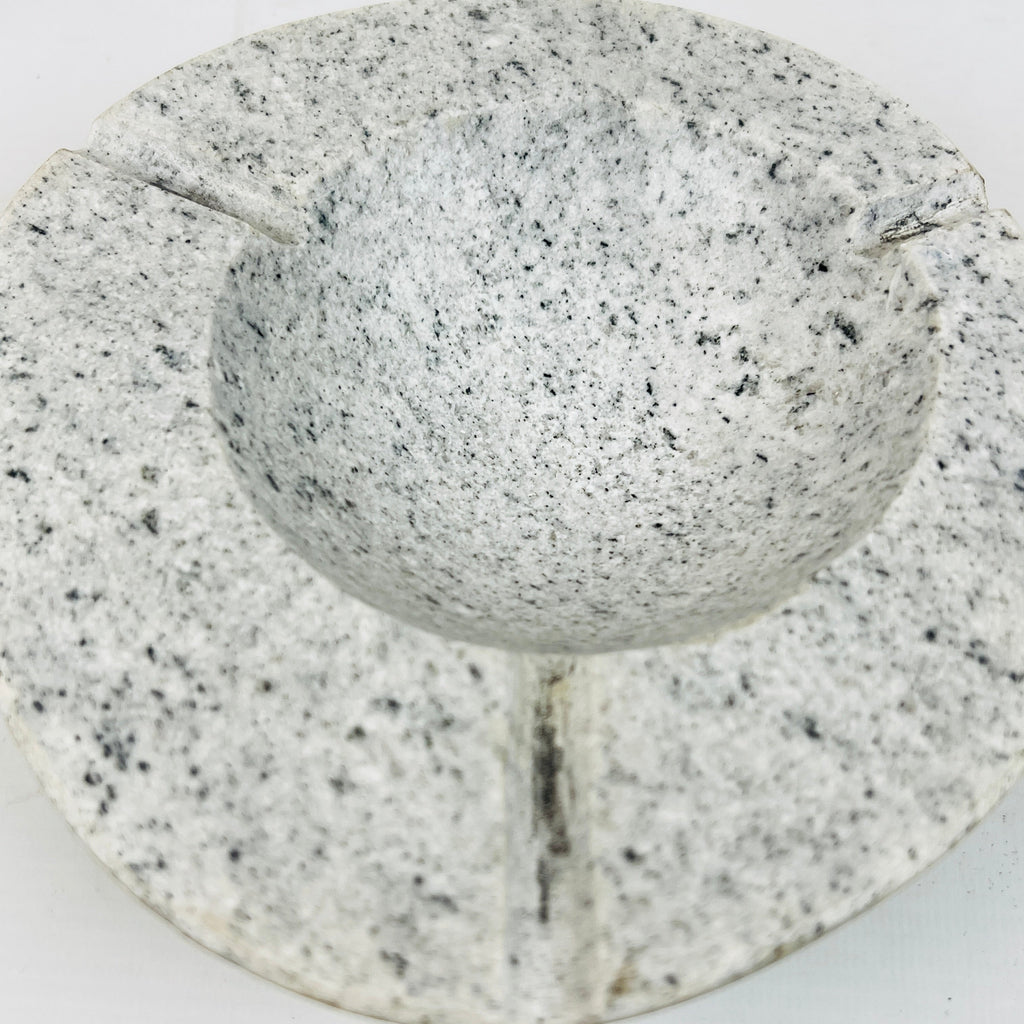 River Stone Light Grey Grained Ash Tray