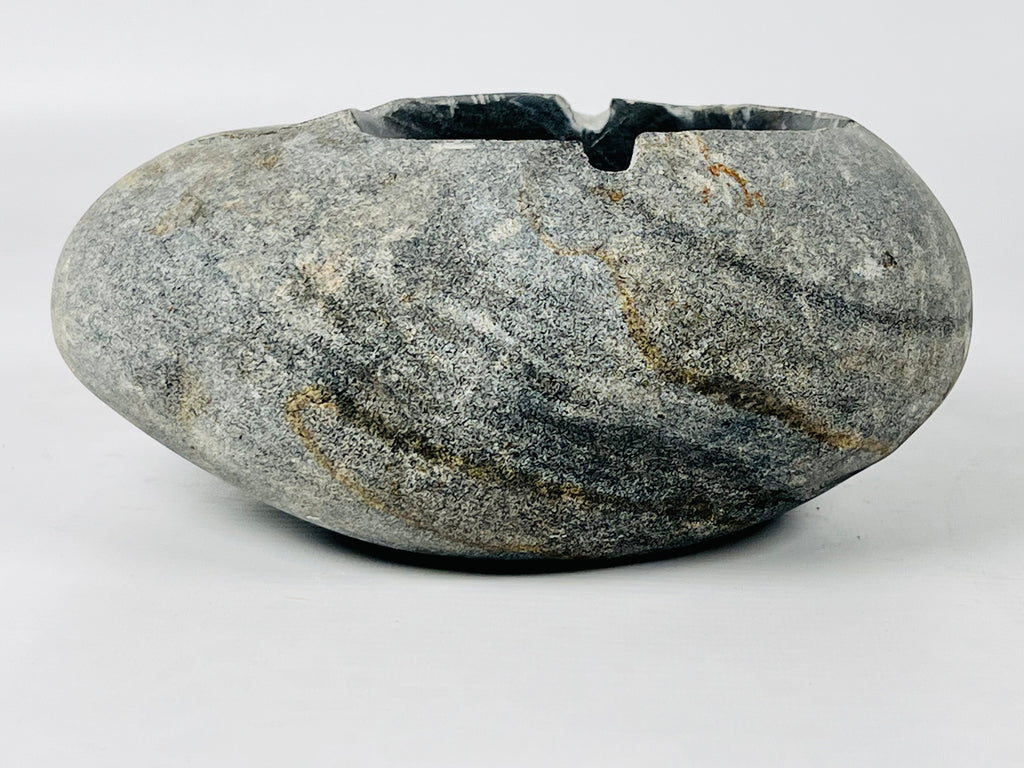 River Stone Pecked Ash Tray