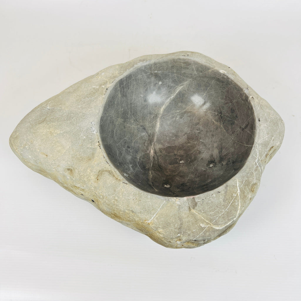 Irregular Deep Grey  Bowl