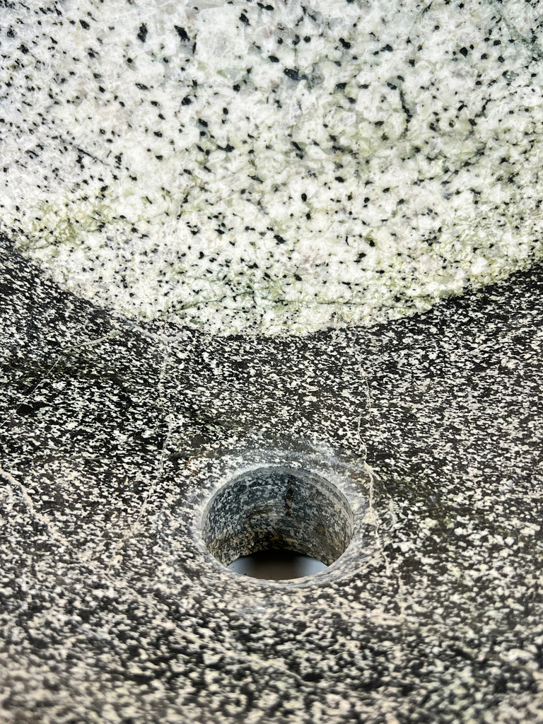 Grey Dipped River Stone Sink