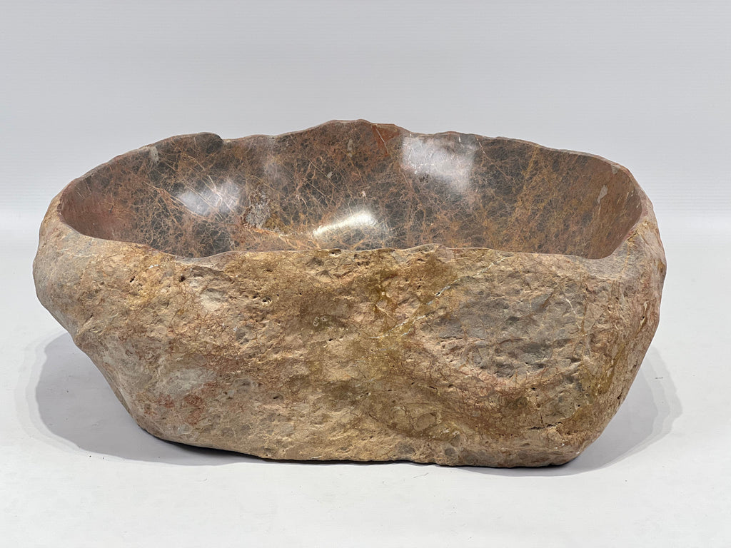 Earthy Brown RiverStone Sink