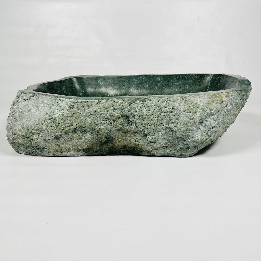 Emerald Green River Stone Sink