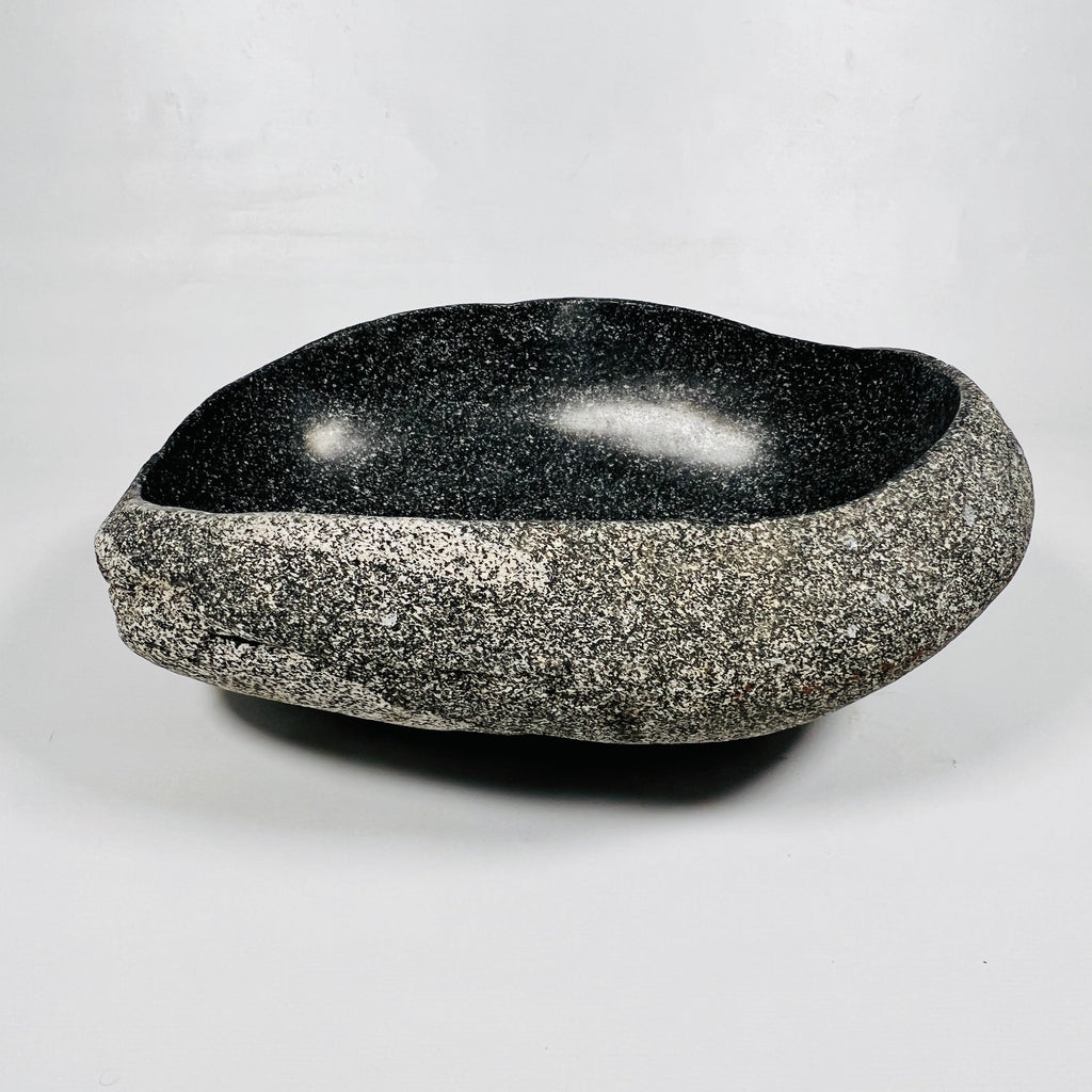 Salt And Pepper River Stone Sink