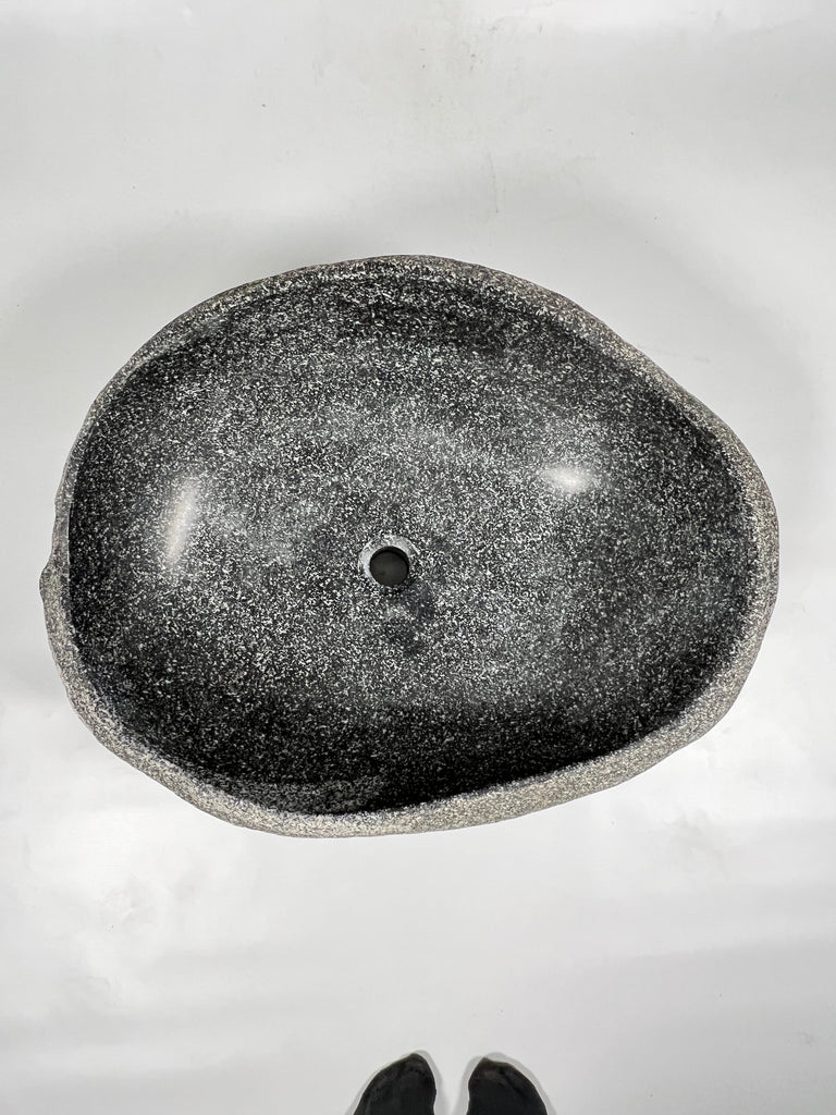 Salt And Pepper River Stone Sink