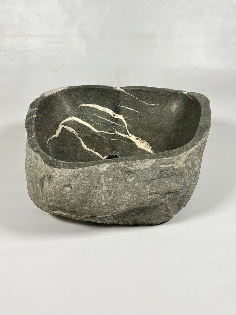 Grey Clawed River Stone Sink