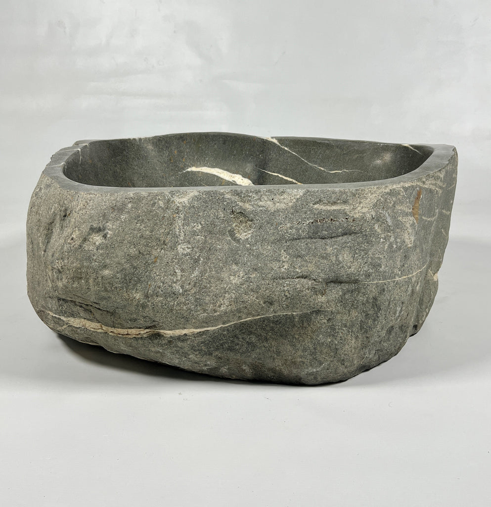 Grey Clawed River Stone Sink