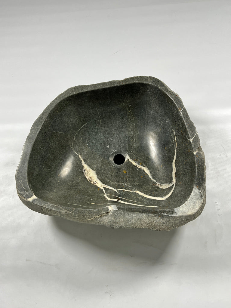 Grey Clawed River Stone Sink