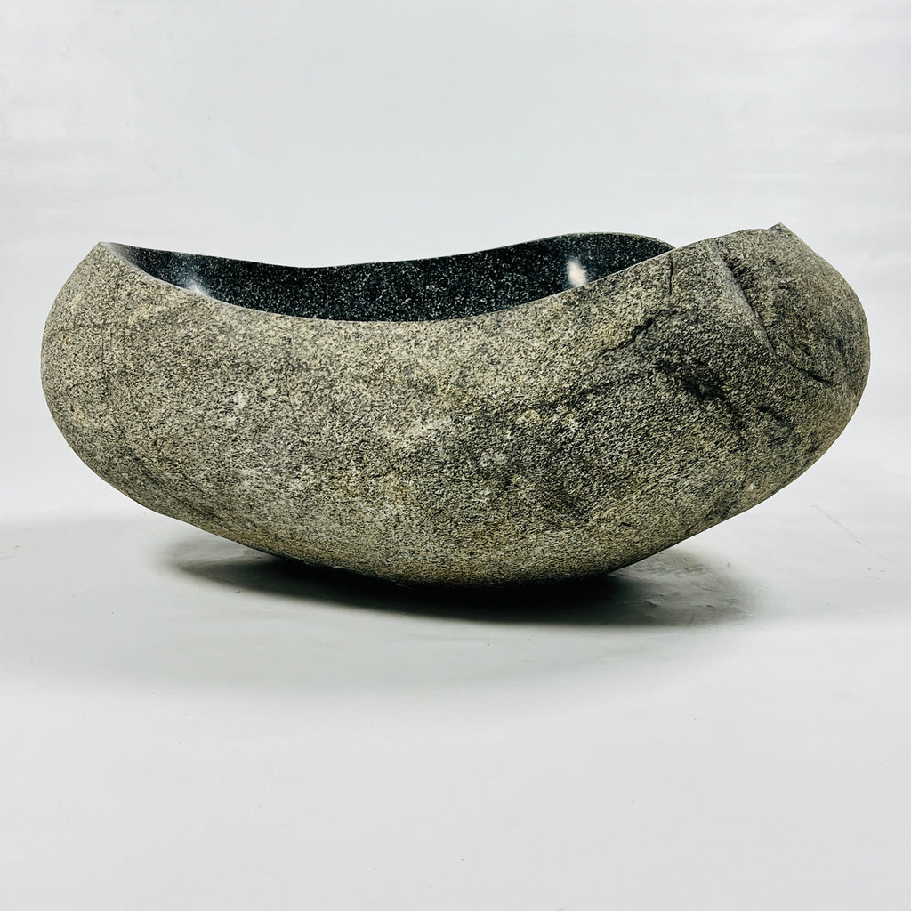 Pepper Spotted River Stone Sink