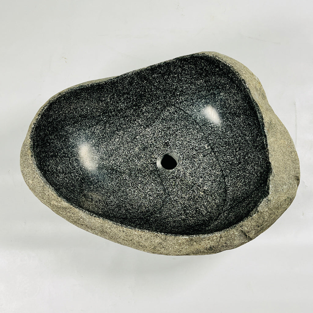 Pepper Spotted River Stone Sink