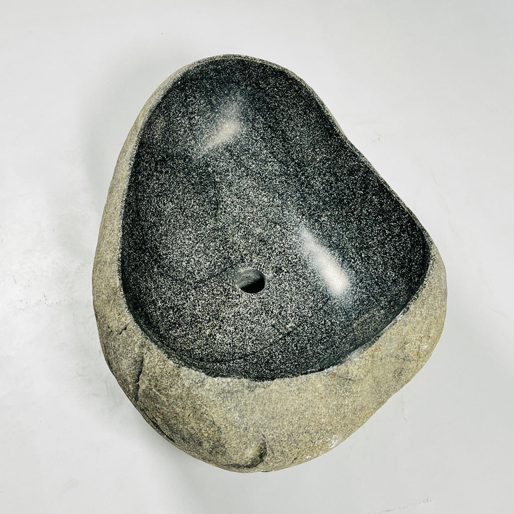 Pepper Spotted River Stone Sink