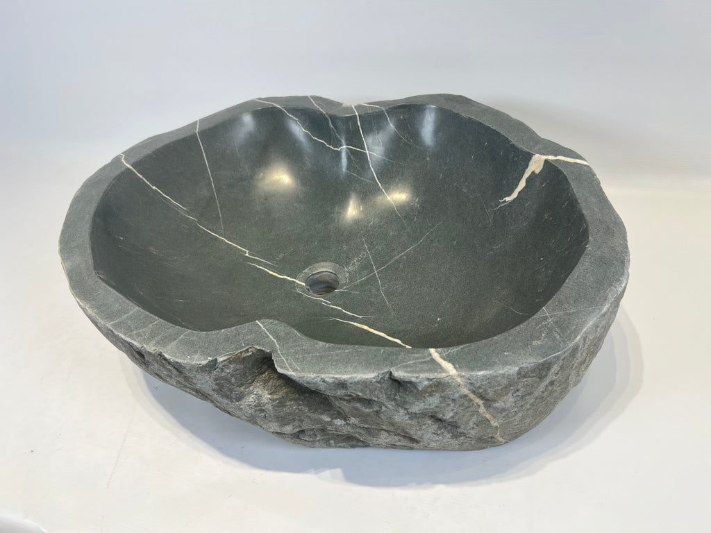 Amber & Grey River Stone Sink