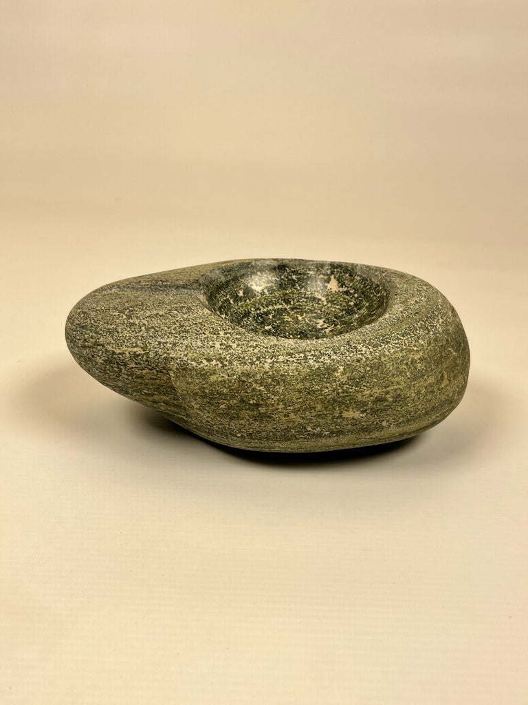 River Stone Gold Sparkled Ash Tray