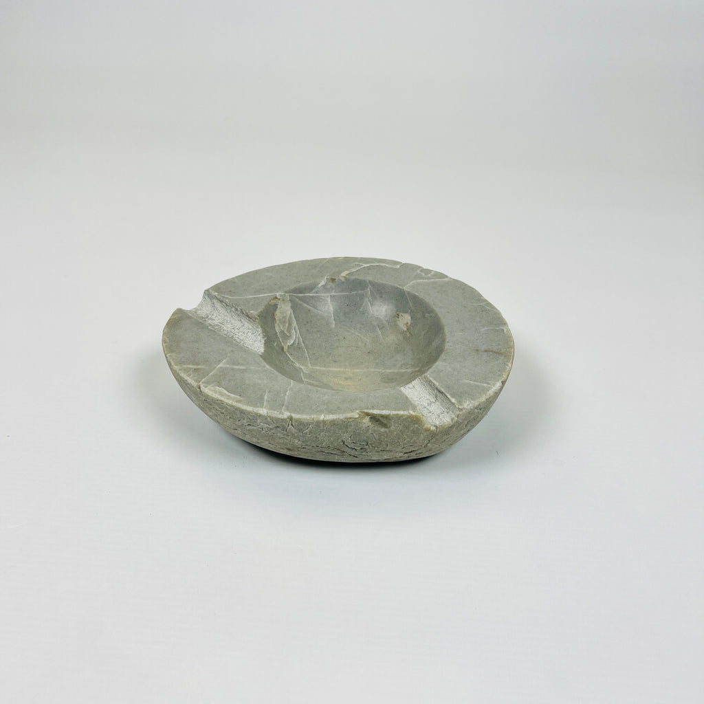 River Stone Grey Grazed Ash Tray