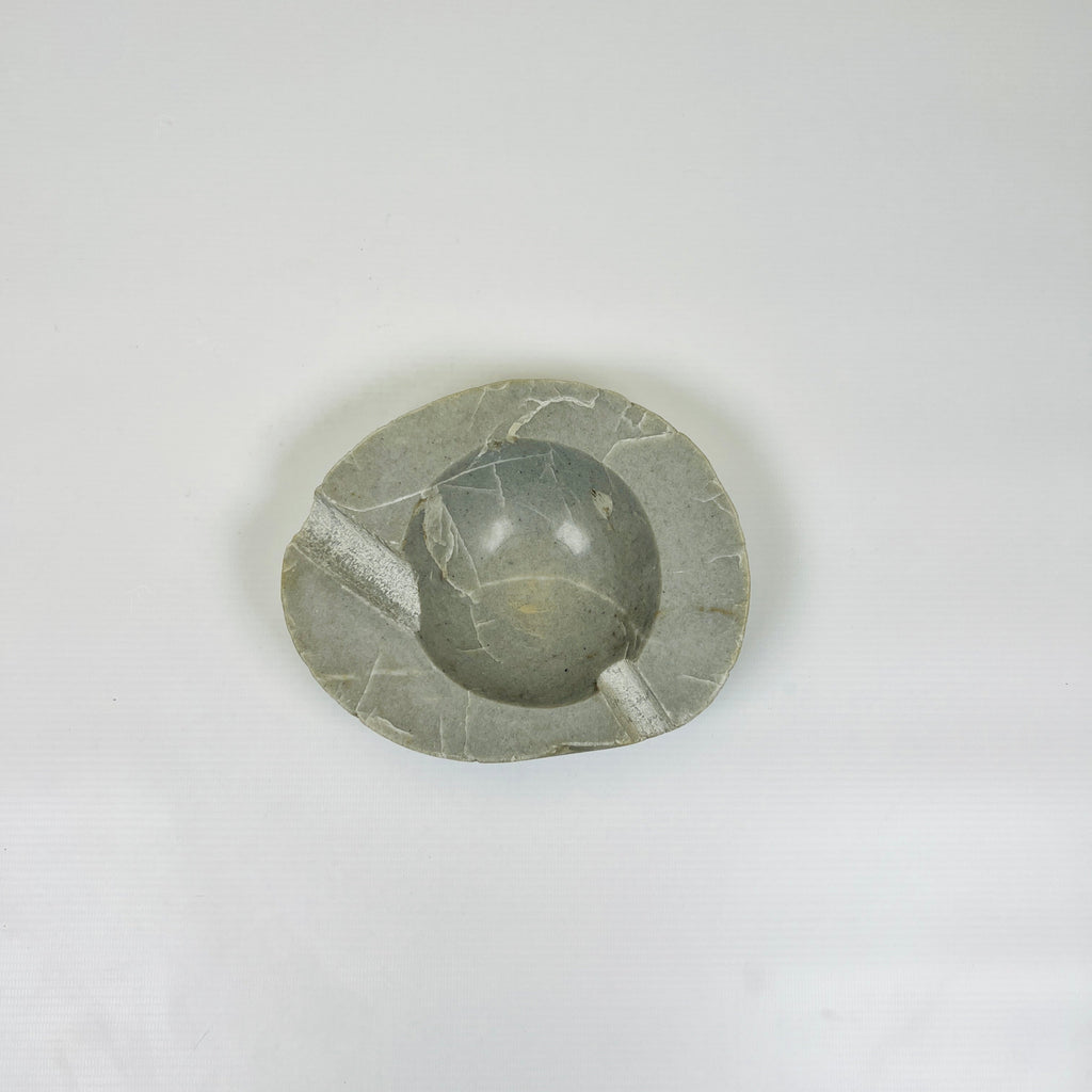 River Stone Grey Grazed Ash Tray