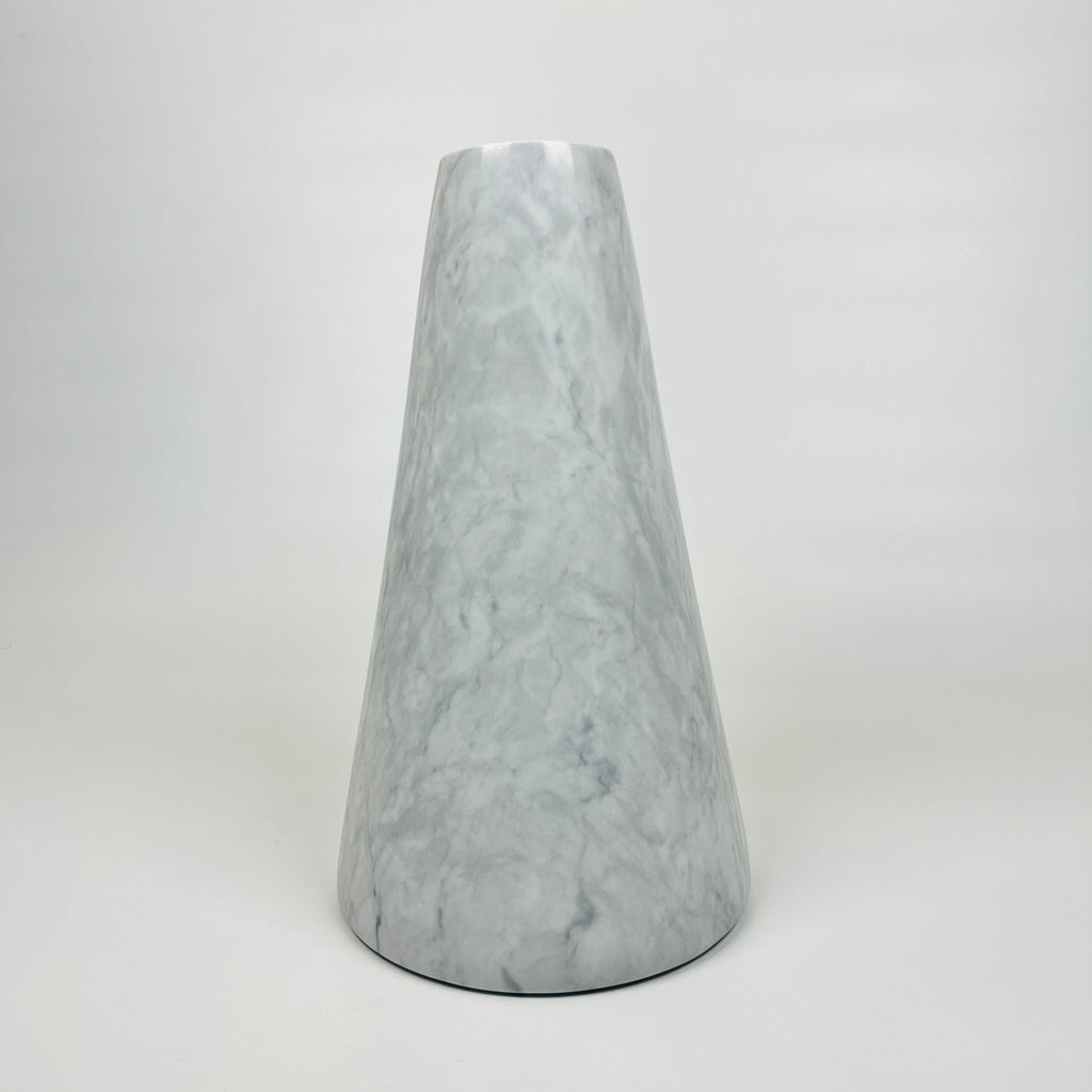 Funnel Grey Veined Vase