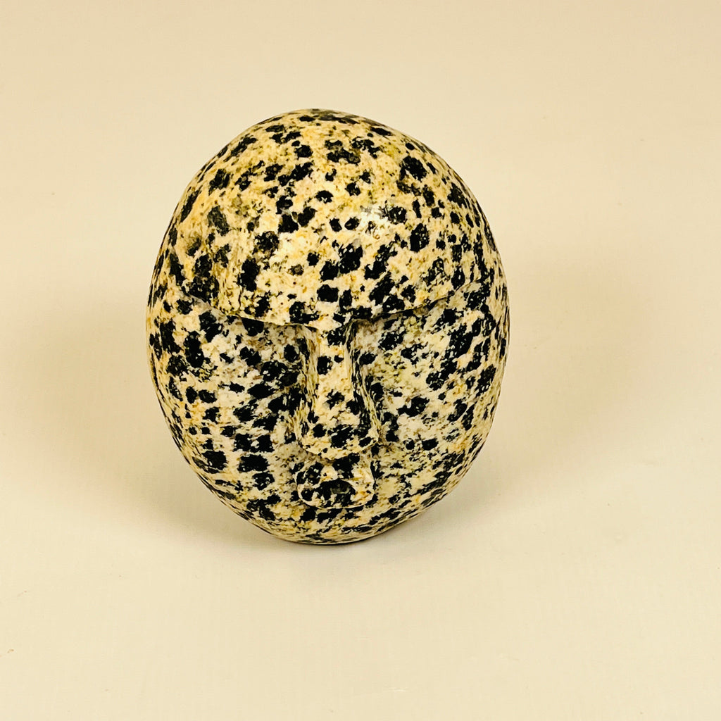 Black Spotted Yellow Head Decor Item