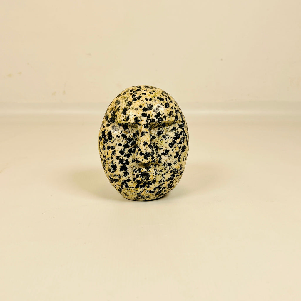 Black Spotted Yellow Head Decor Item