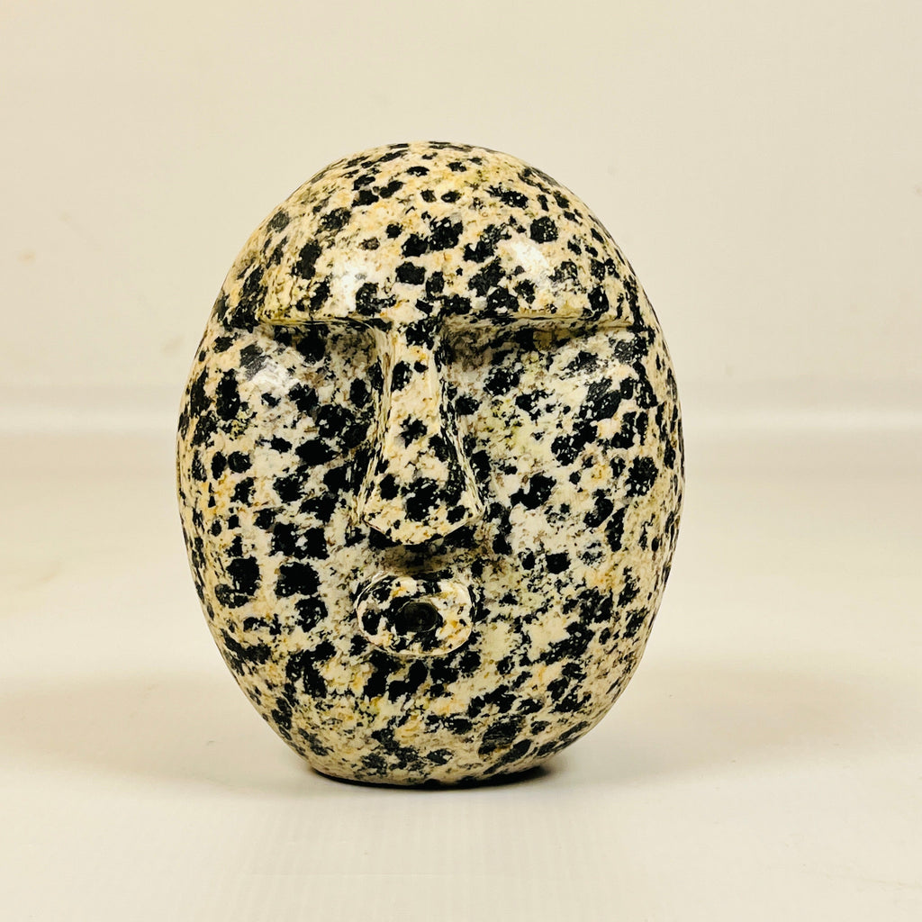 Black Spotted Yellow Head Decor Item