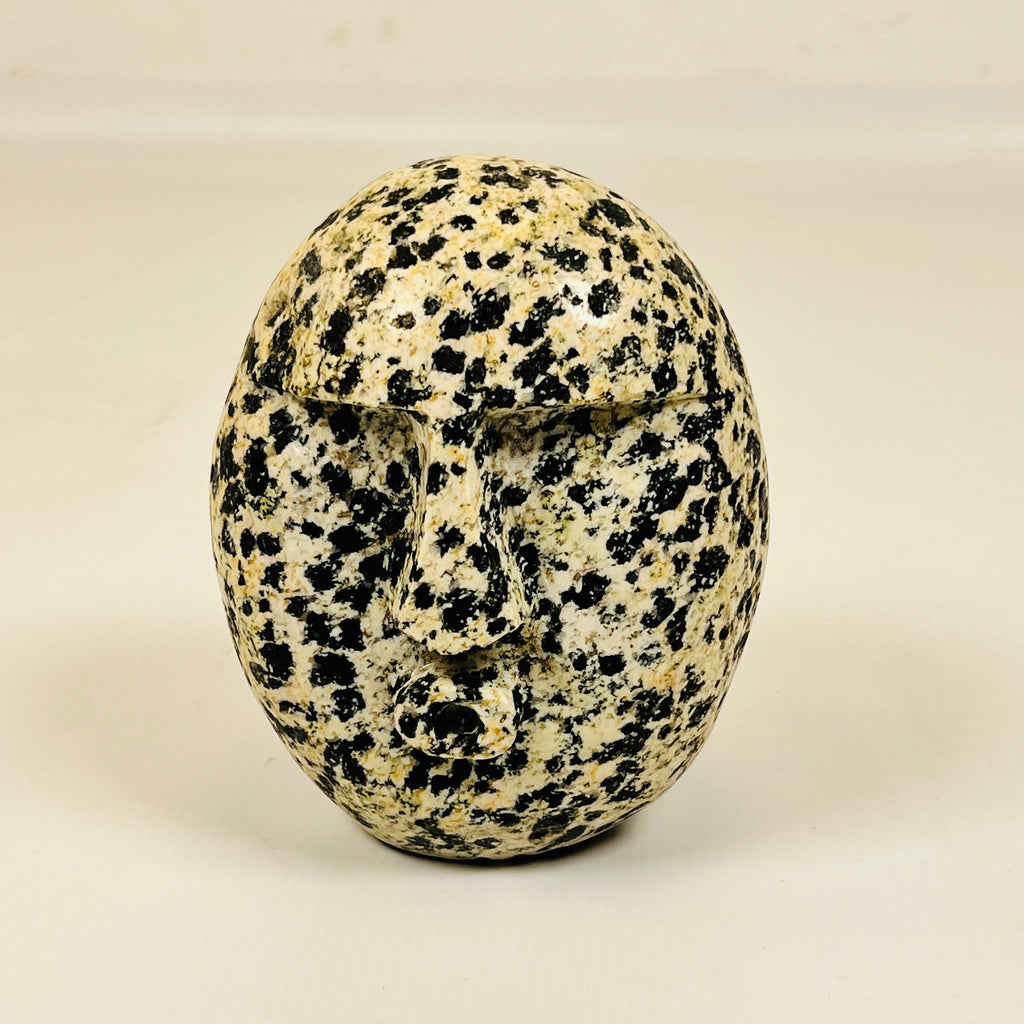 Black Spotted Yellow Head Decor Item