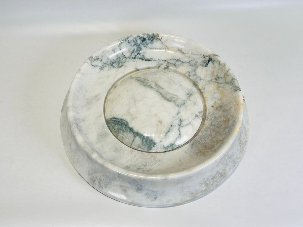 Lightly Veined Crater Marble Sink