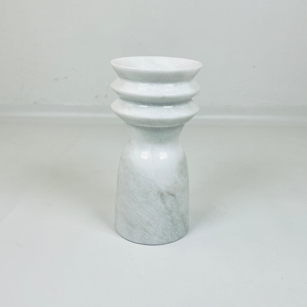 Swirl Head Grey Lined Vase